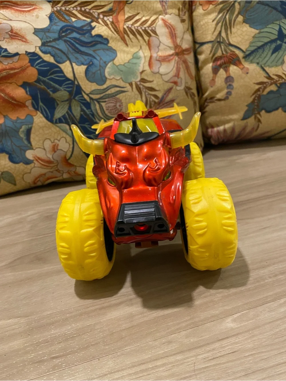 Red & Yellow Monster Truck Toy for Kids - Brand Unknown